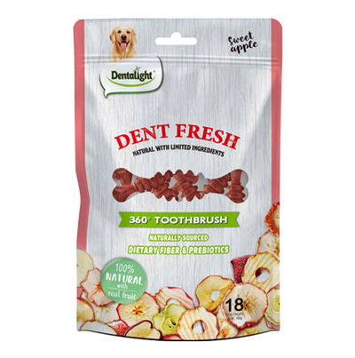 דנטלייט חטיף דנטלי תפוח מתוק לכלבים Dentalight